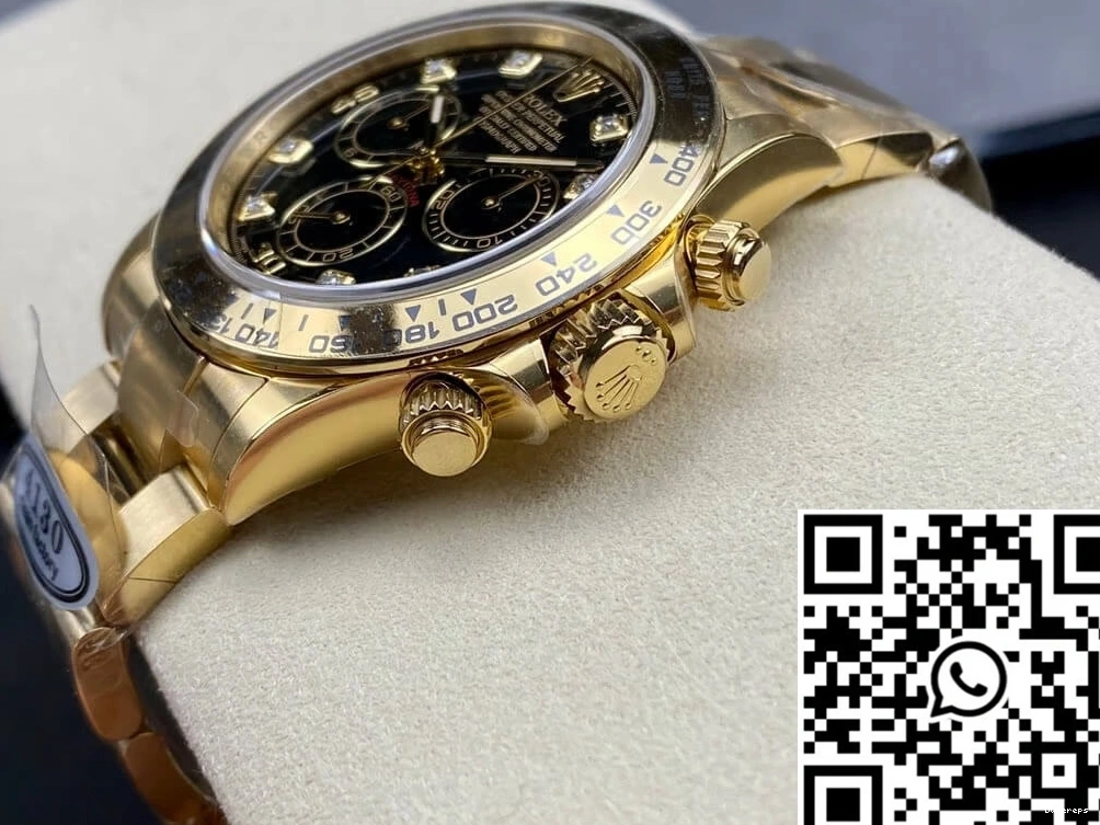 Diamond-set Clean Daytona M116508-0008 Factory Rolex Dial Cosmograph 1228